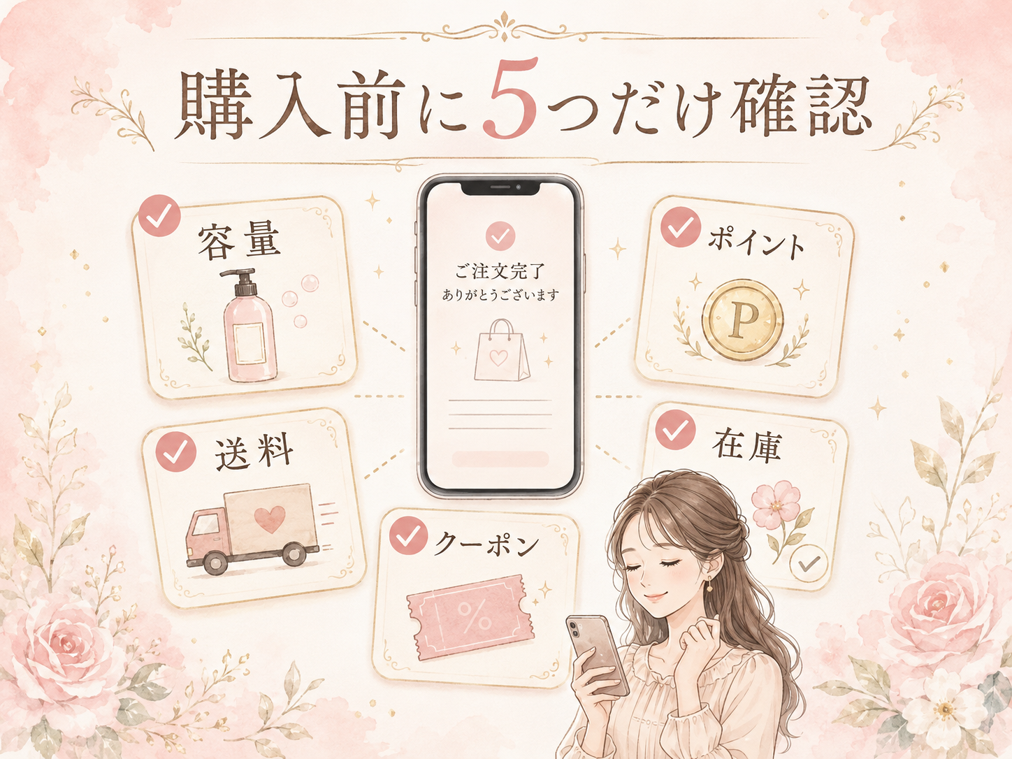 アンククロス購入前に容量・送料・クーポン・ポイント・在庫を確認するチェックリスト